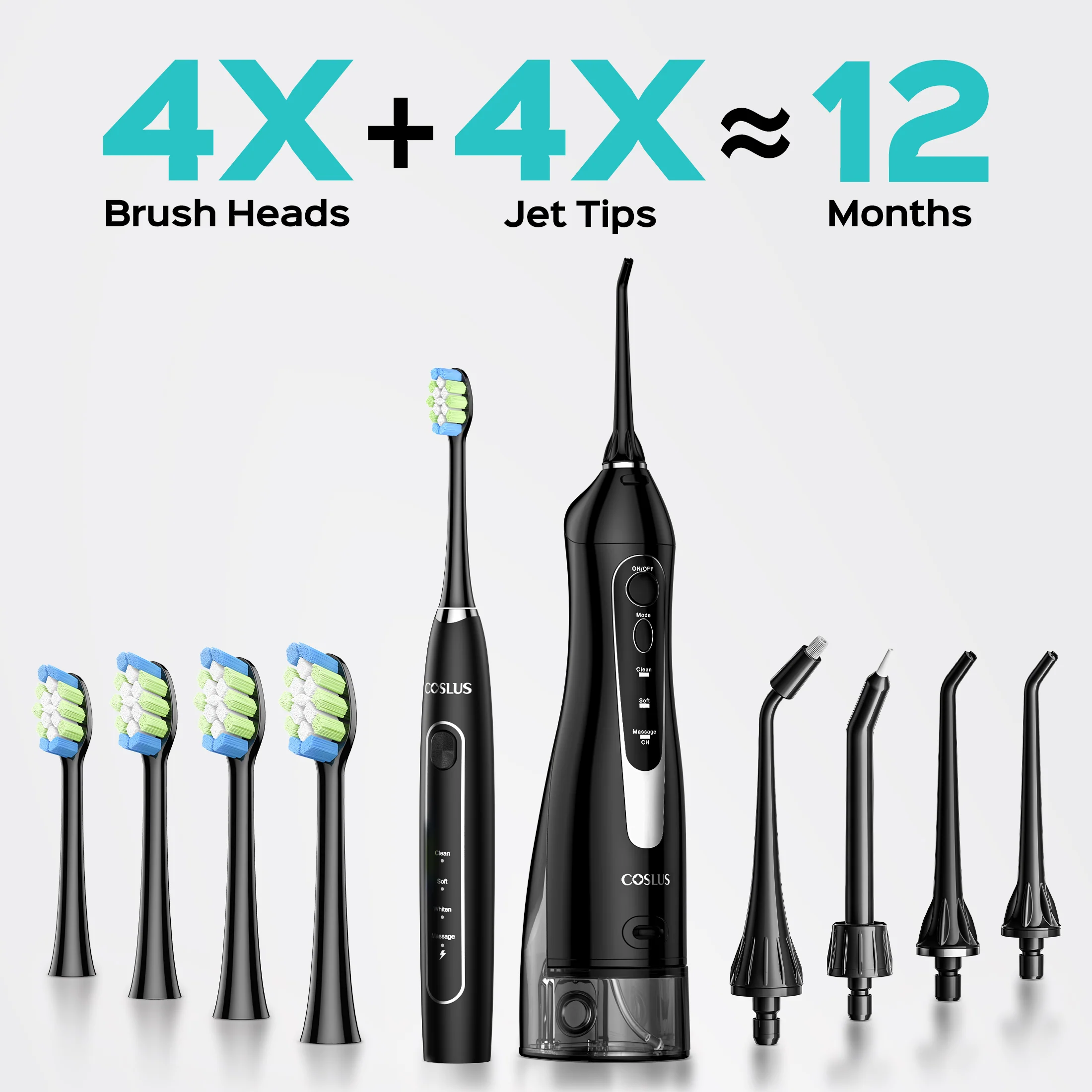 COSLUS C20&C41 Electric Toothbrush Set - Image 9