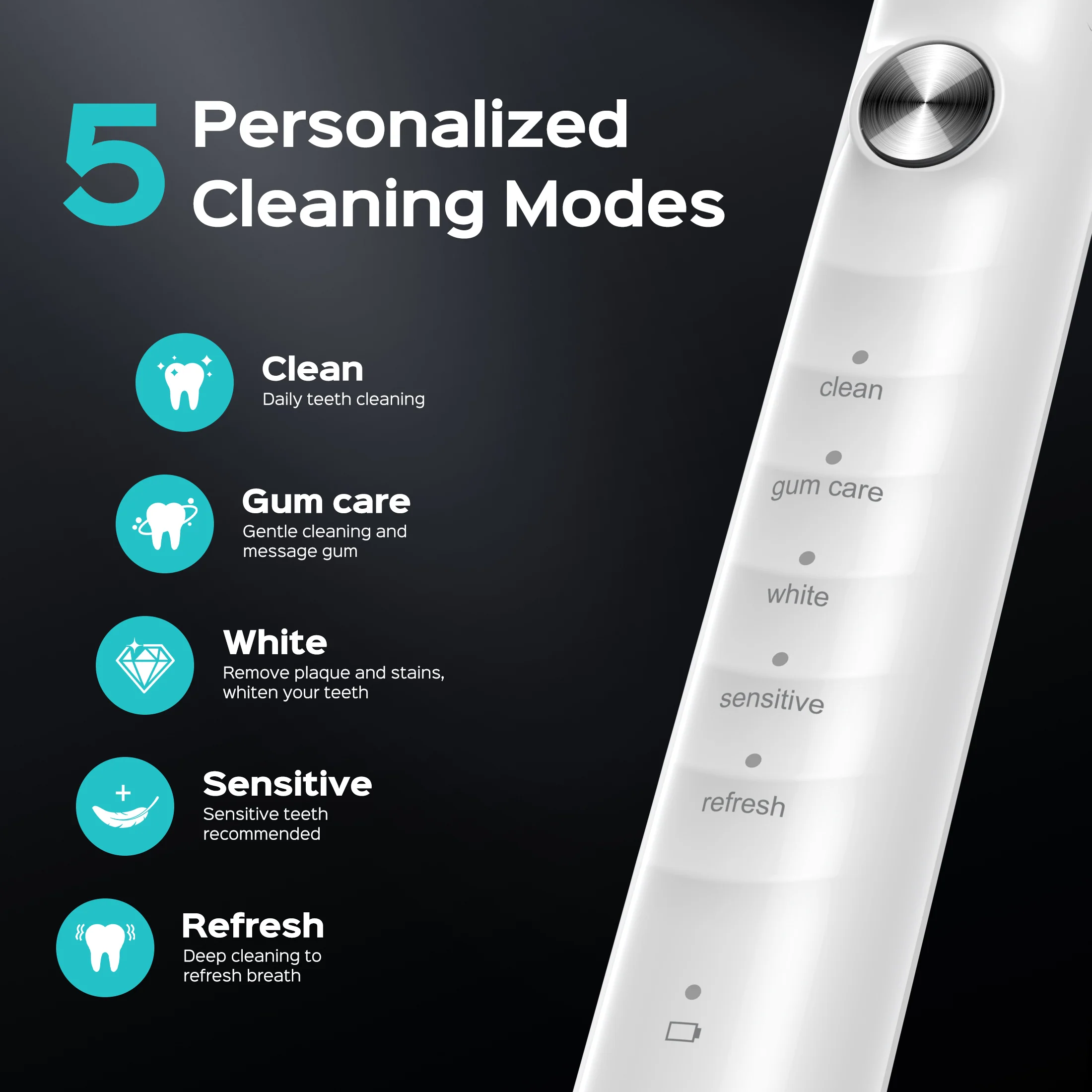 COSLUS C40 Sonic Electric Toothbrush - Image 11