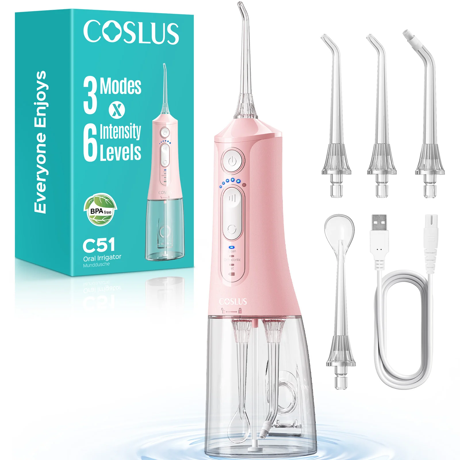 COSLUS C51 Water Flosser - Image 6