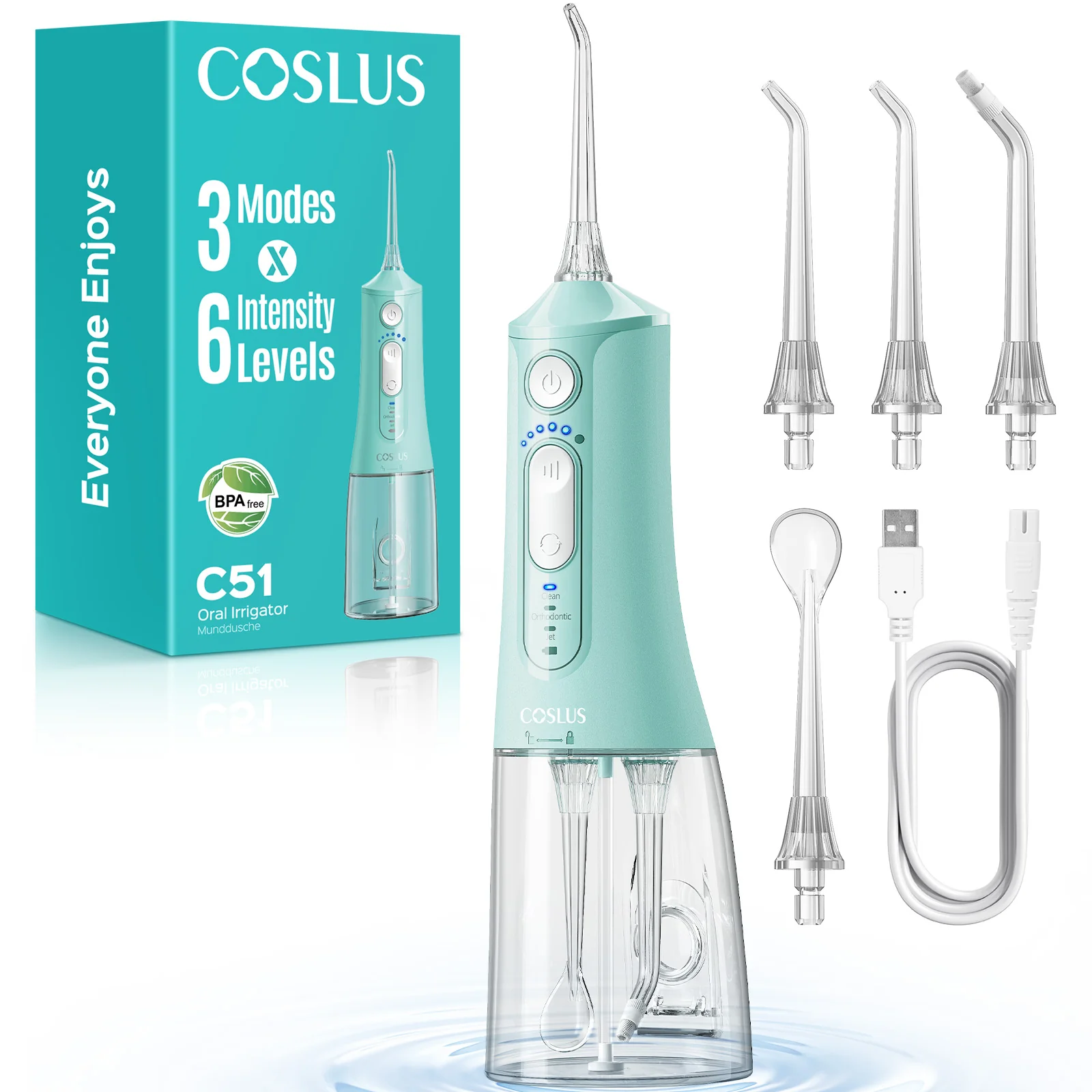 COSLUS C51 Water Flosser - Image 7