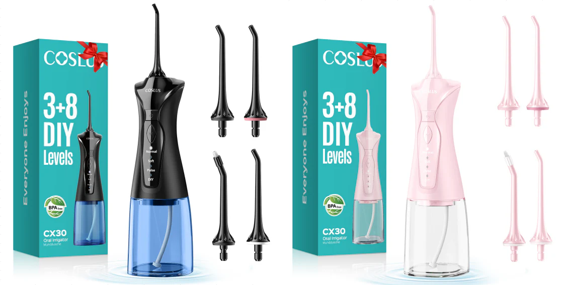 COSLUS CX30 Water Flosser Set