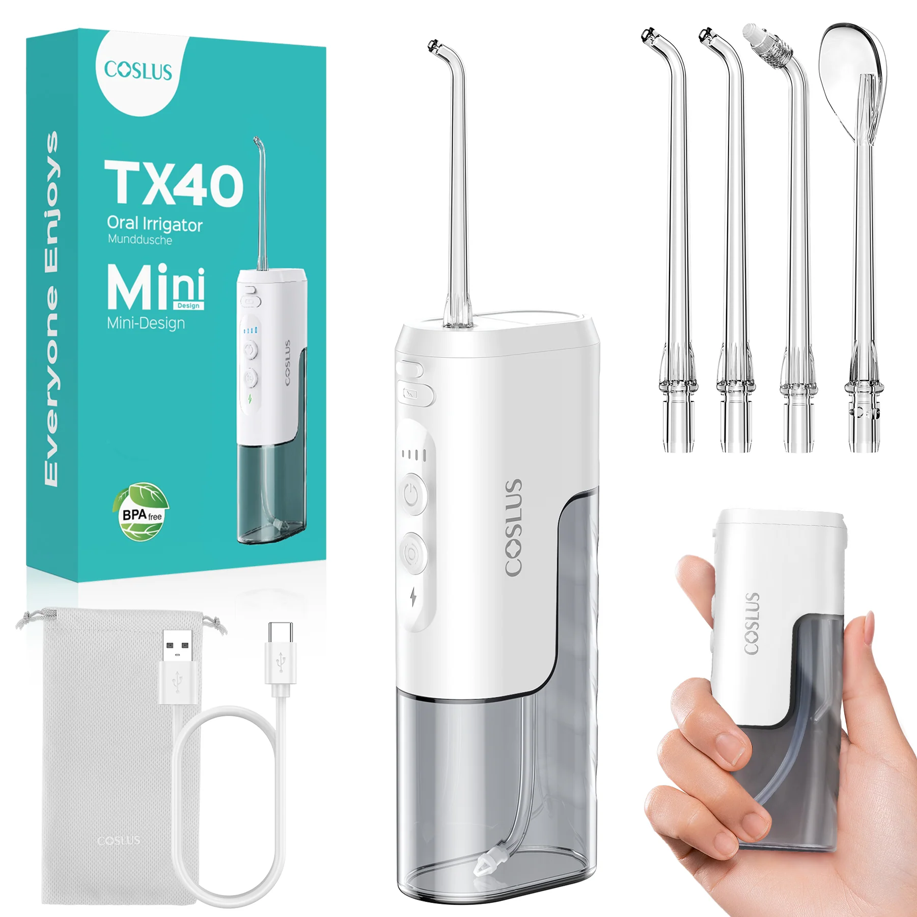 COSLUS TX40(WFP17)oral irrigator - Image 9