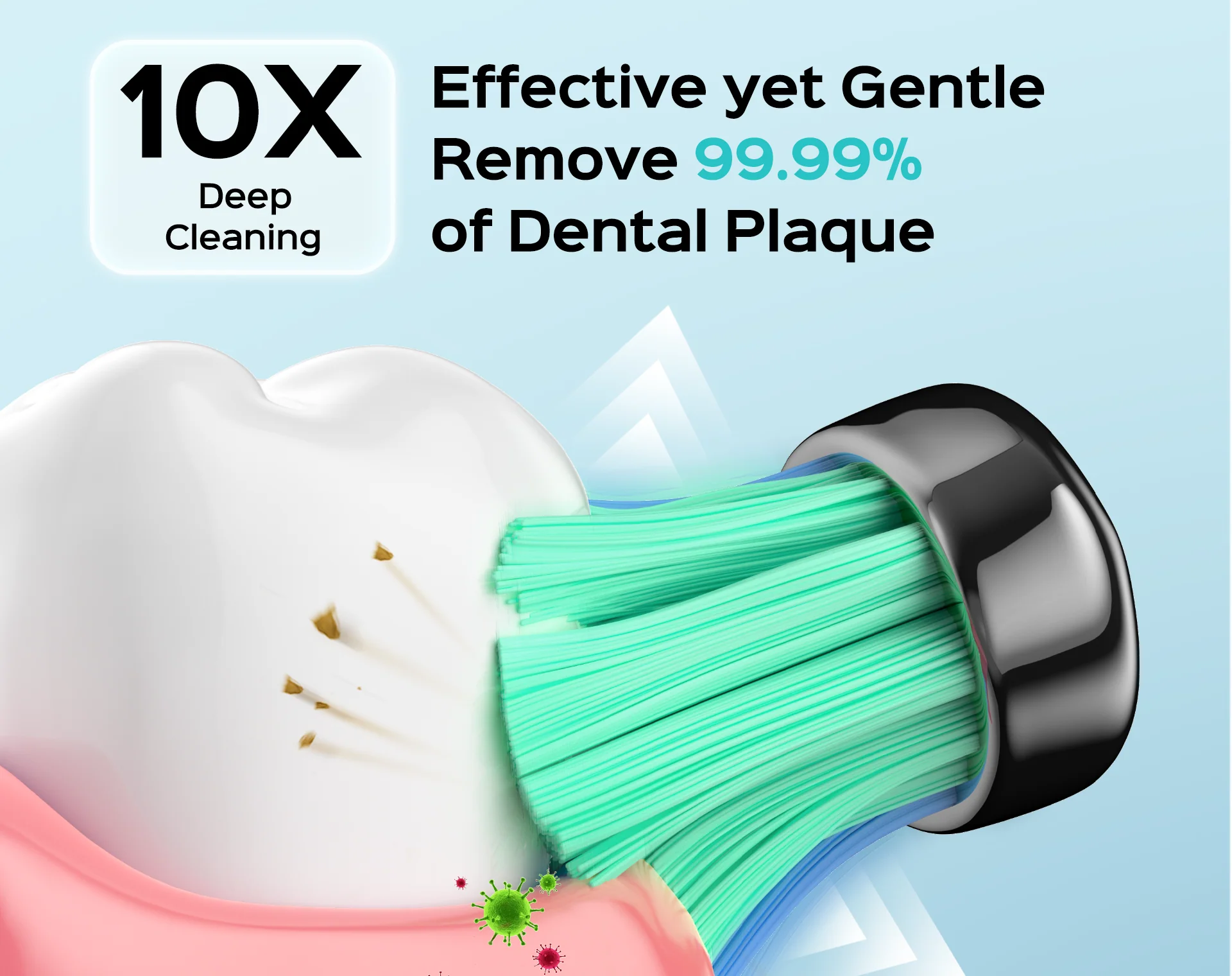 DY-108 Pro Electric Toothbrush Replacement - Image 4
