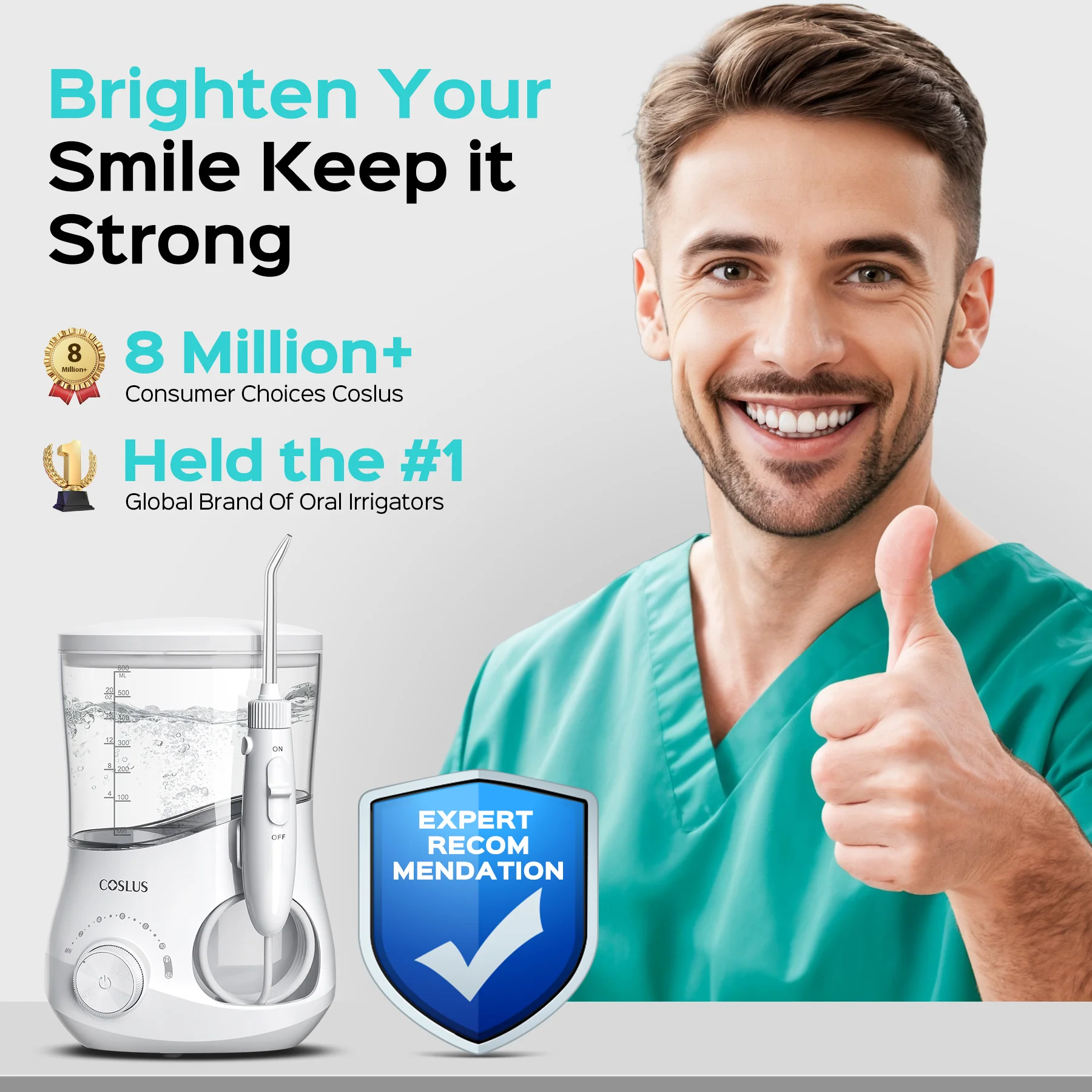 COSLUS E1 600ML oral-irrigator - Image 9